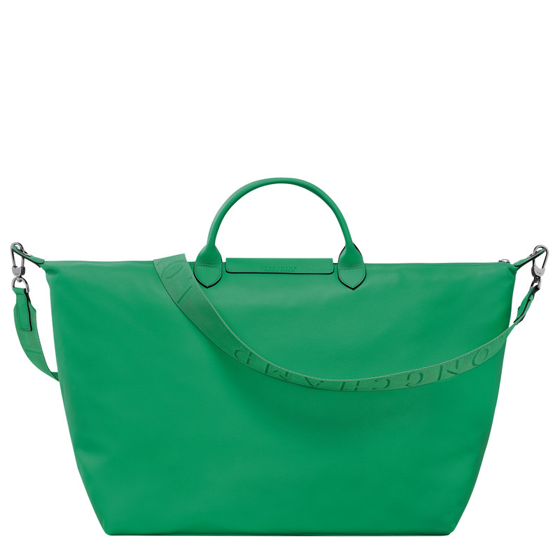 Le Pliage Xtra S Travel bag Green - Leather 4