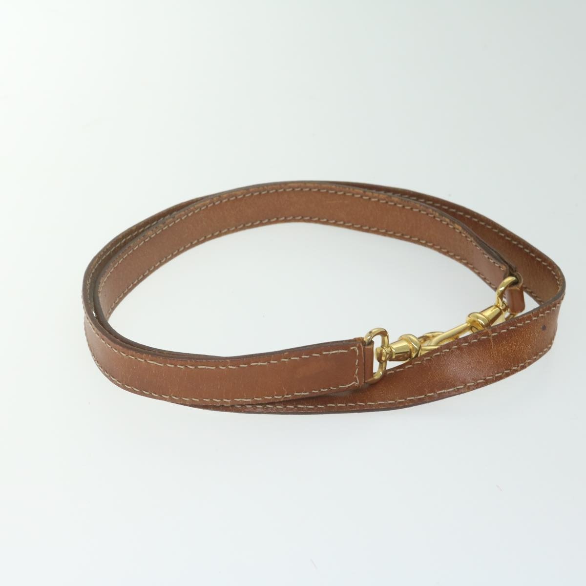 CELINE Macadam Canvas Hand Bag Pvc Leather Brown - 11