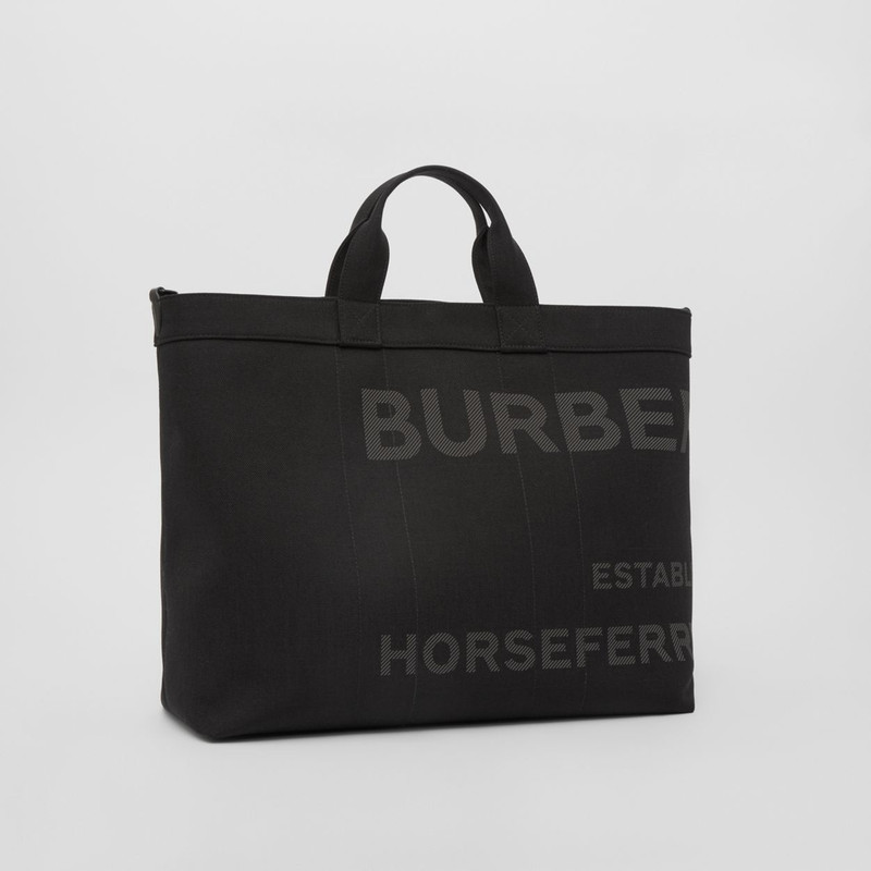 Horseferry Print Nylon Tote 7