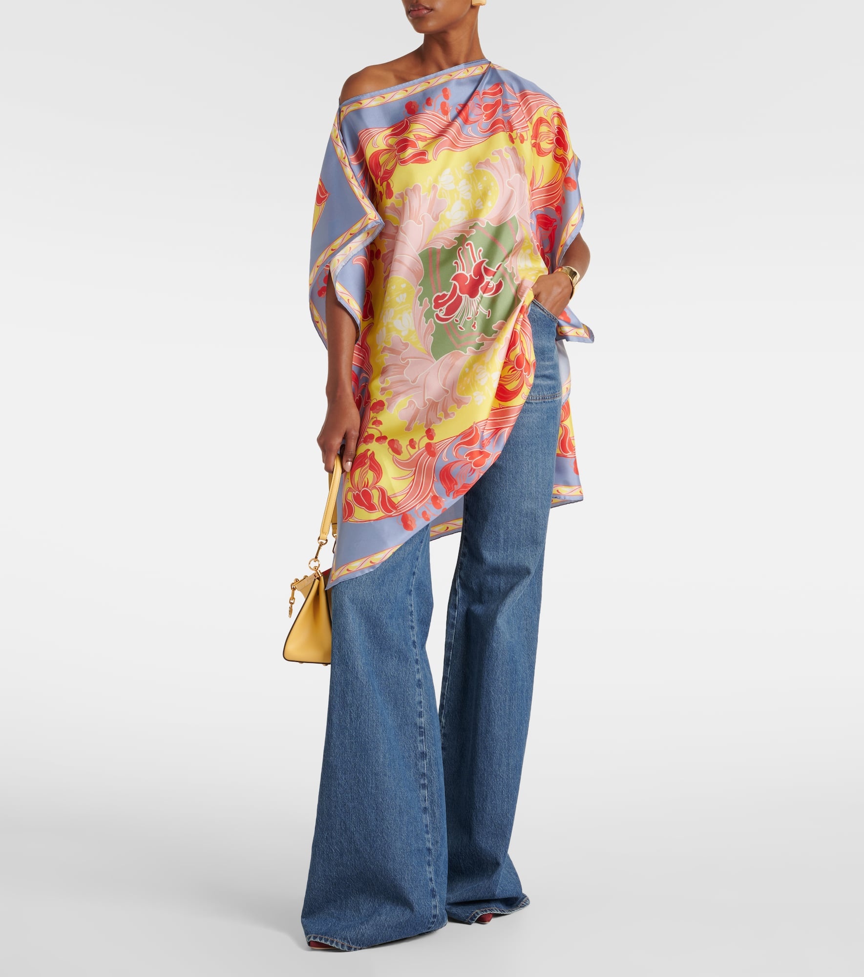 Etro Summer silk twill top - 2