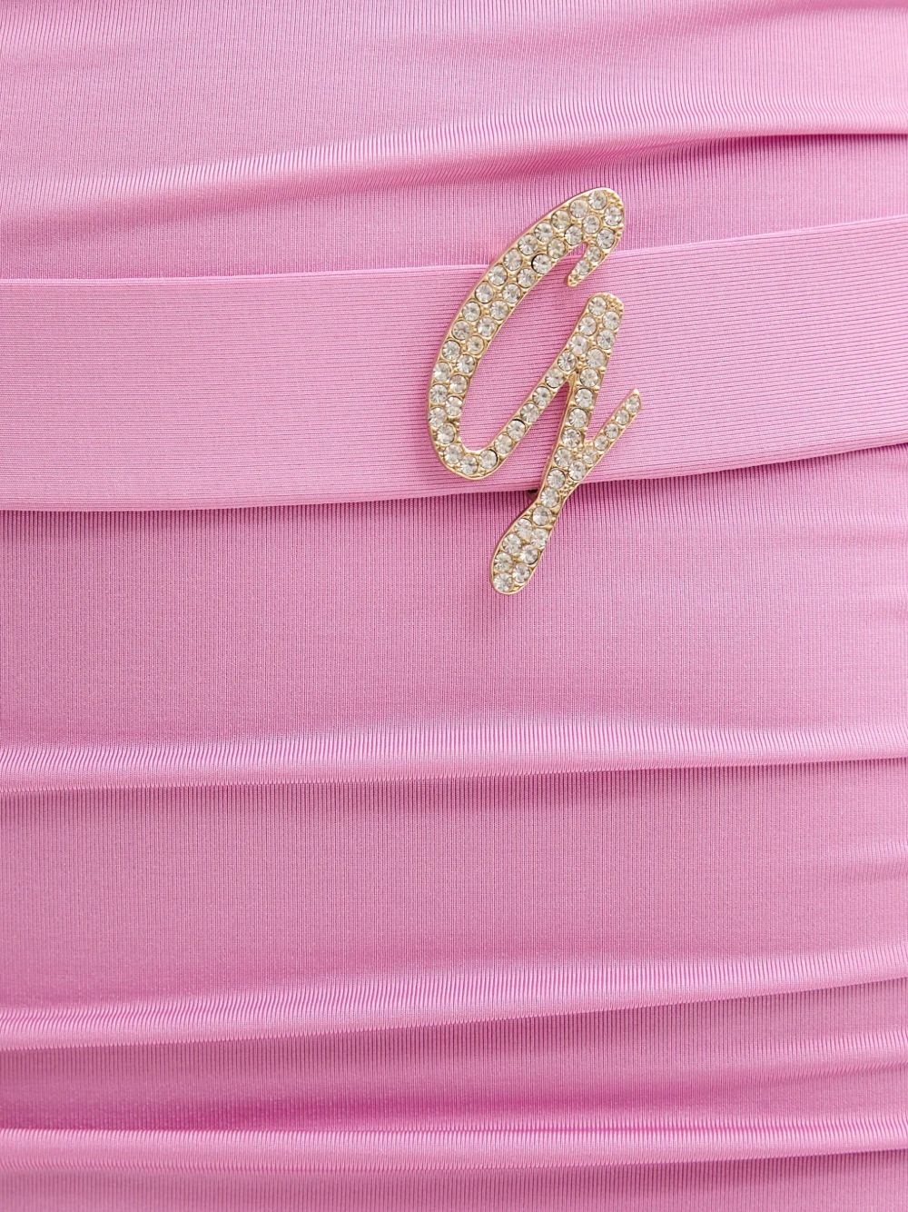 ruched-detail belted mini day dress - 4