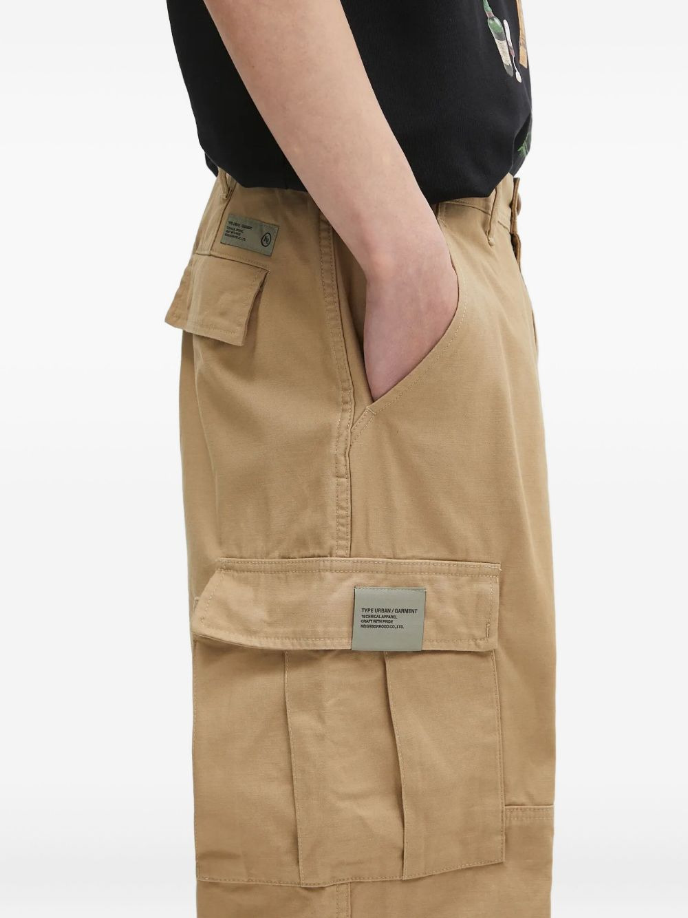 multi-pocket cargo trousers - 5