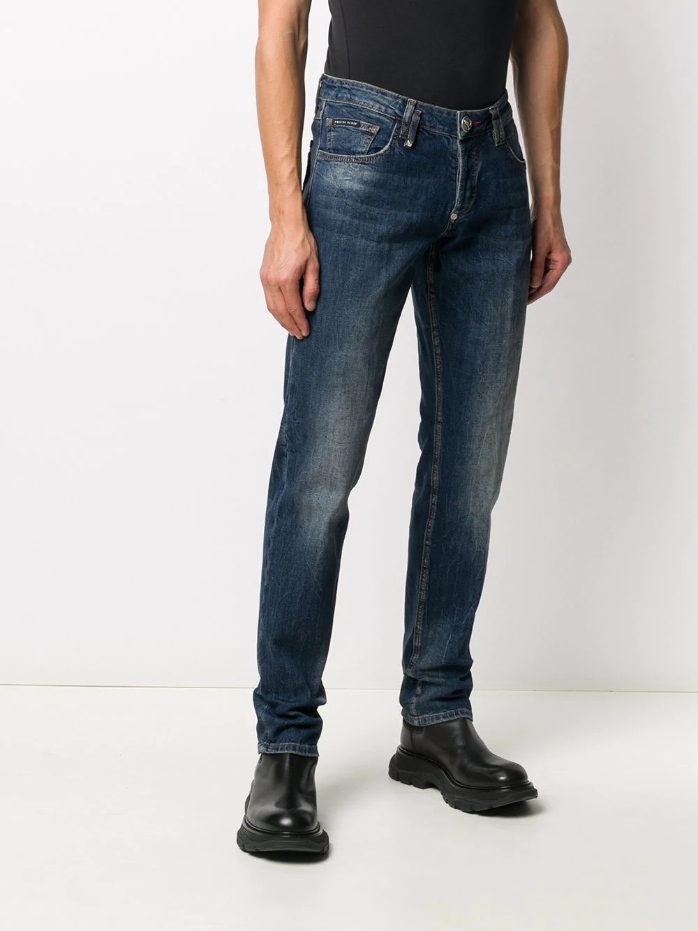 Supreme mid-rise straight jeans - 3