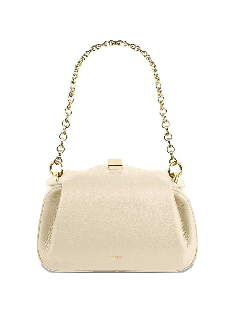 mini Oyster clutch pebbled shoulder bag 1