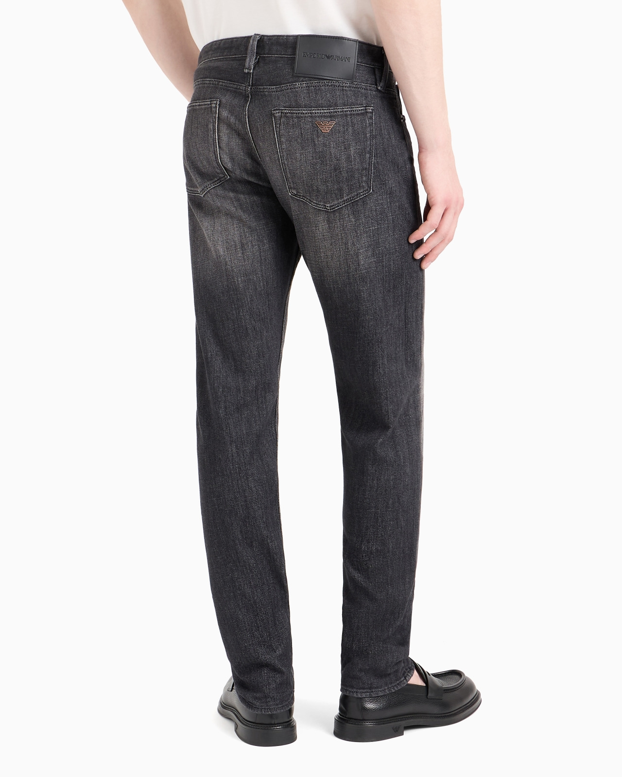 J75 Slim-fit, rinse-washed stretch denim jeans - 3