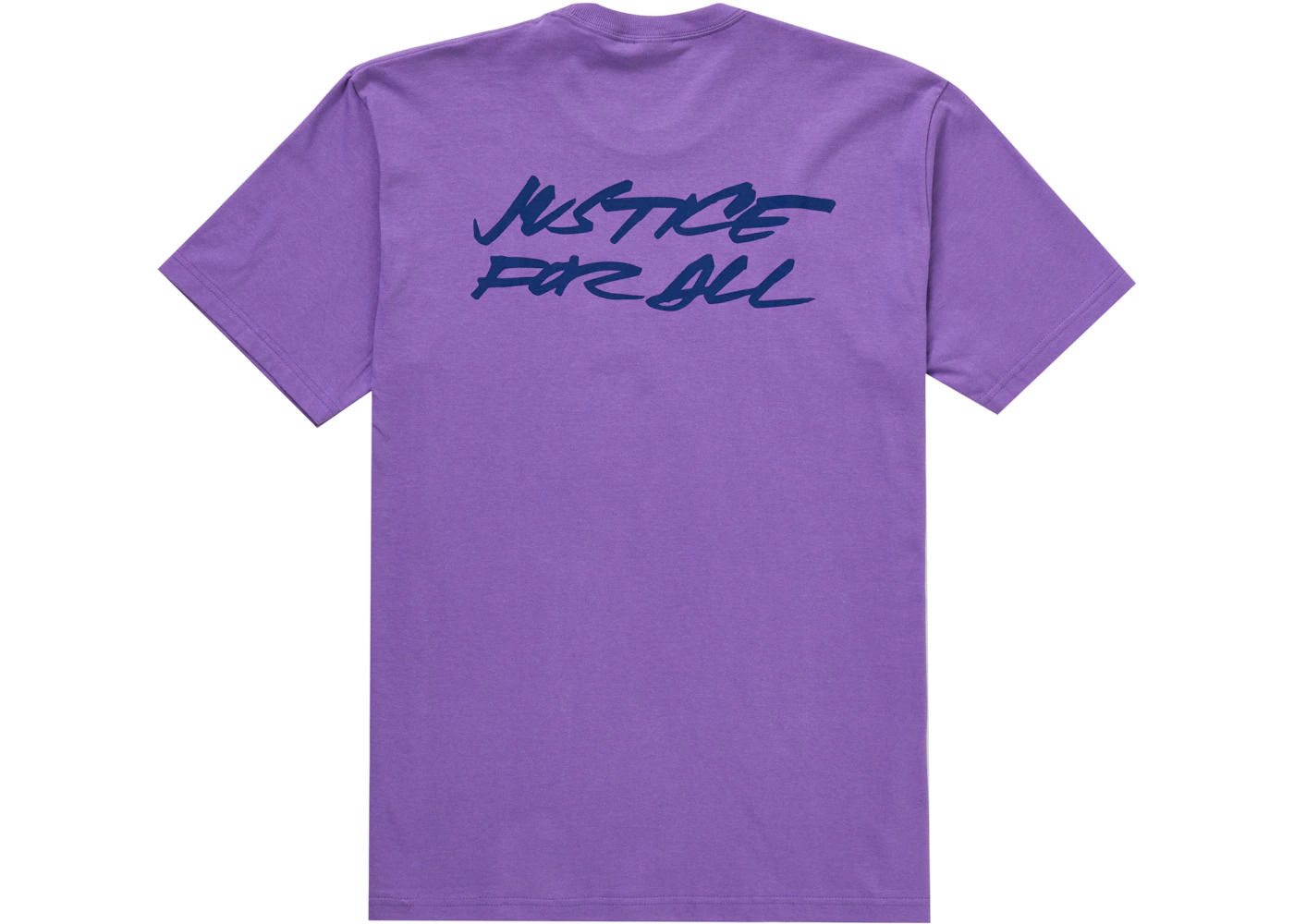 Supreme Futura Logo Tee Purple - 2