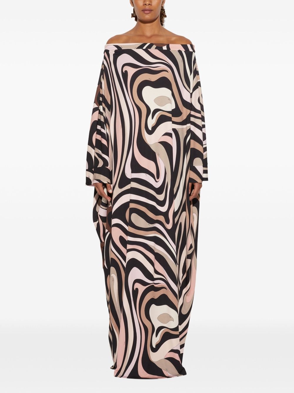 marmo-print dress - 2