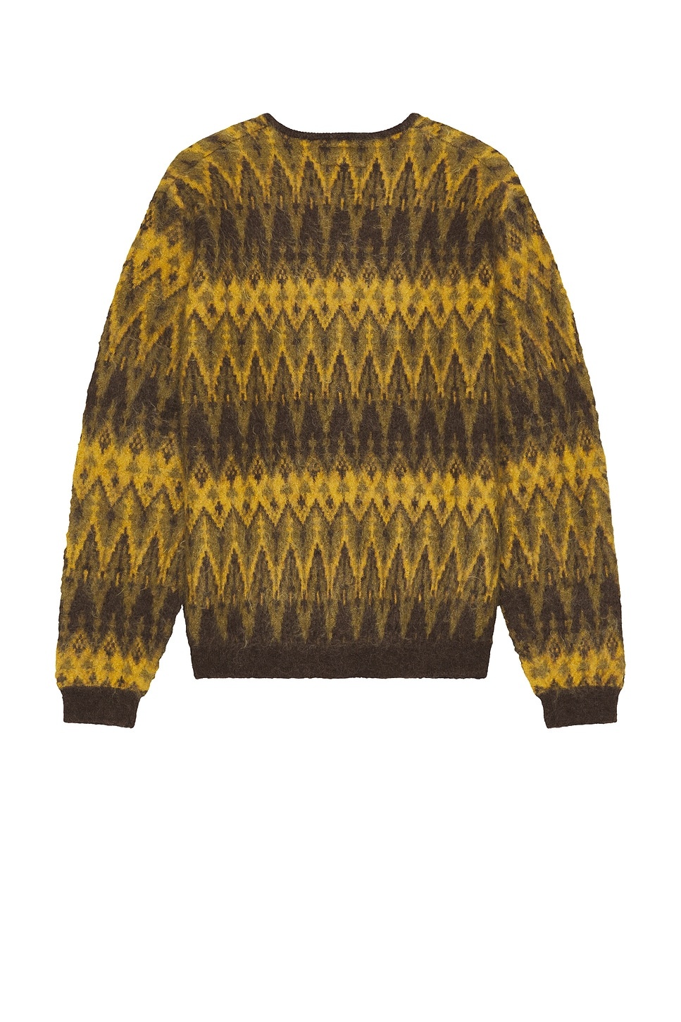 Cardigan Double Jacquard Chevron Pattern - 2