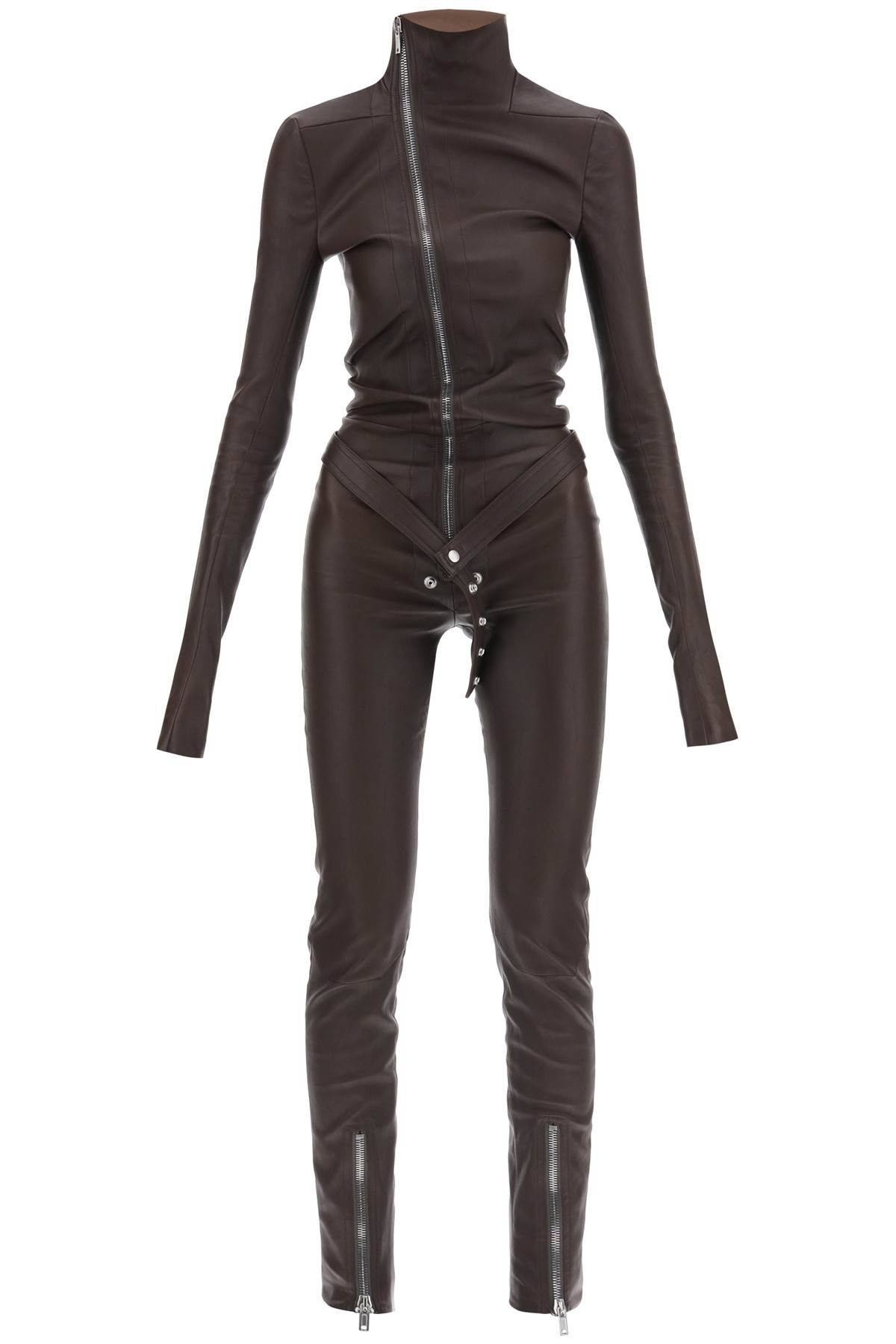 JUMPSUIT IN LEATHER - 1