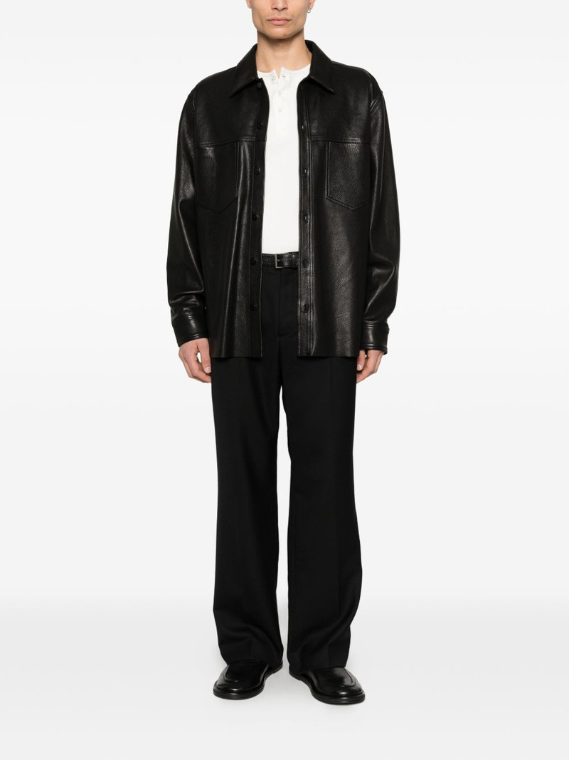 SIMKHAI leather jacket outlook