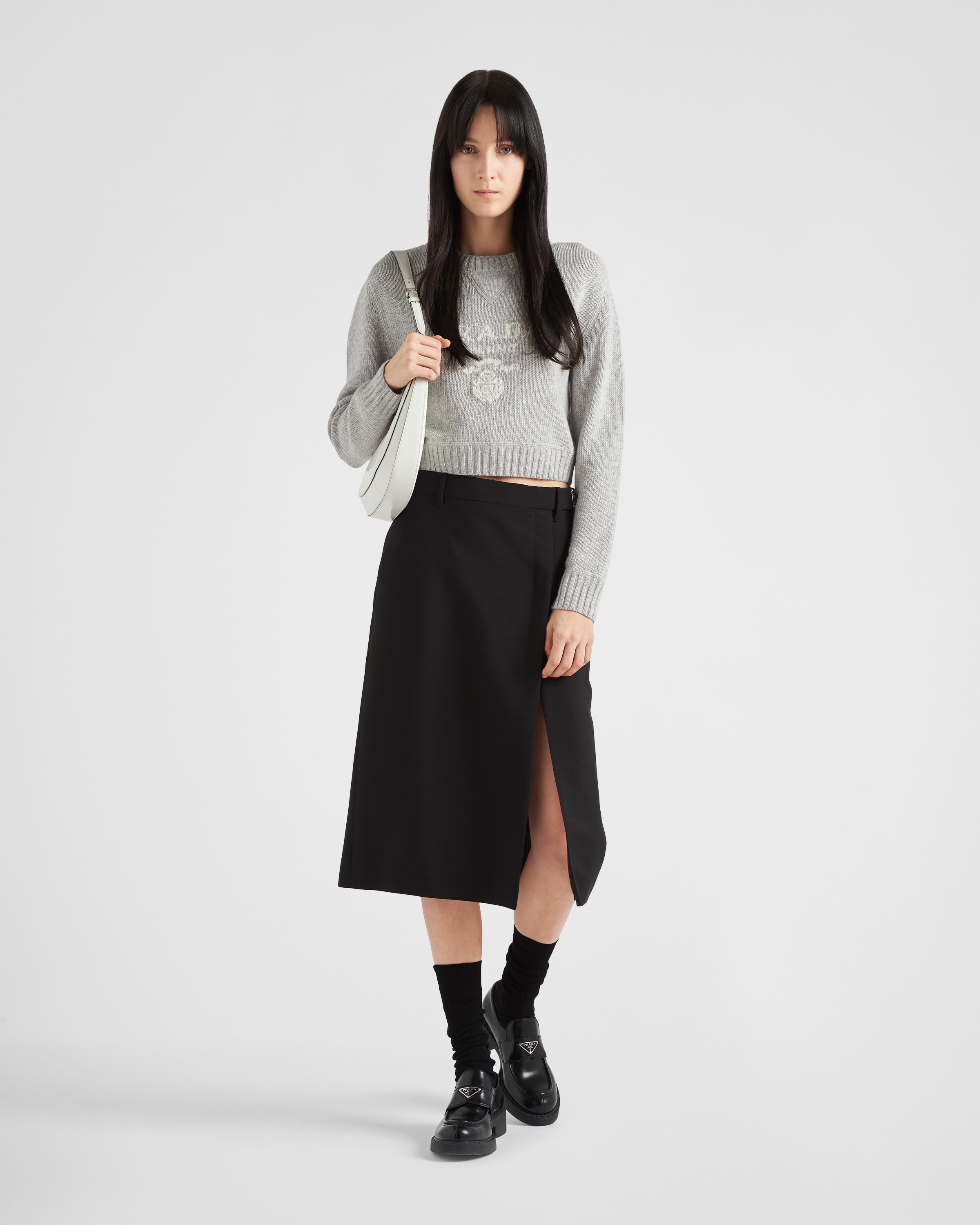 Wool and cashmere crew-neck sweater - 2