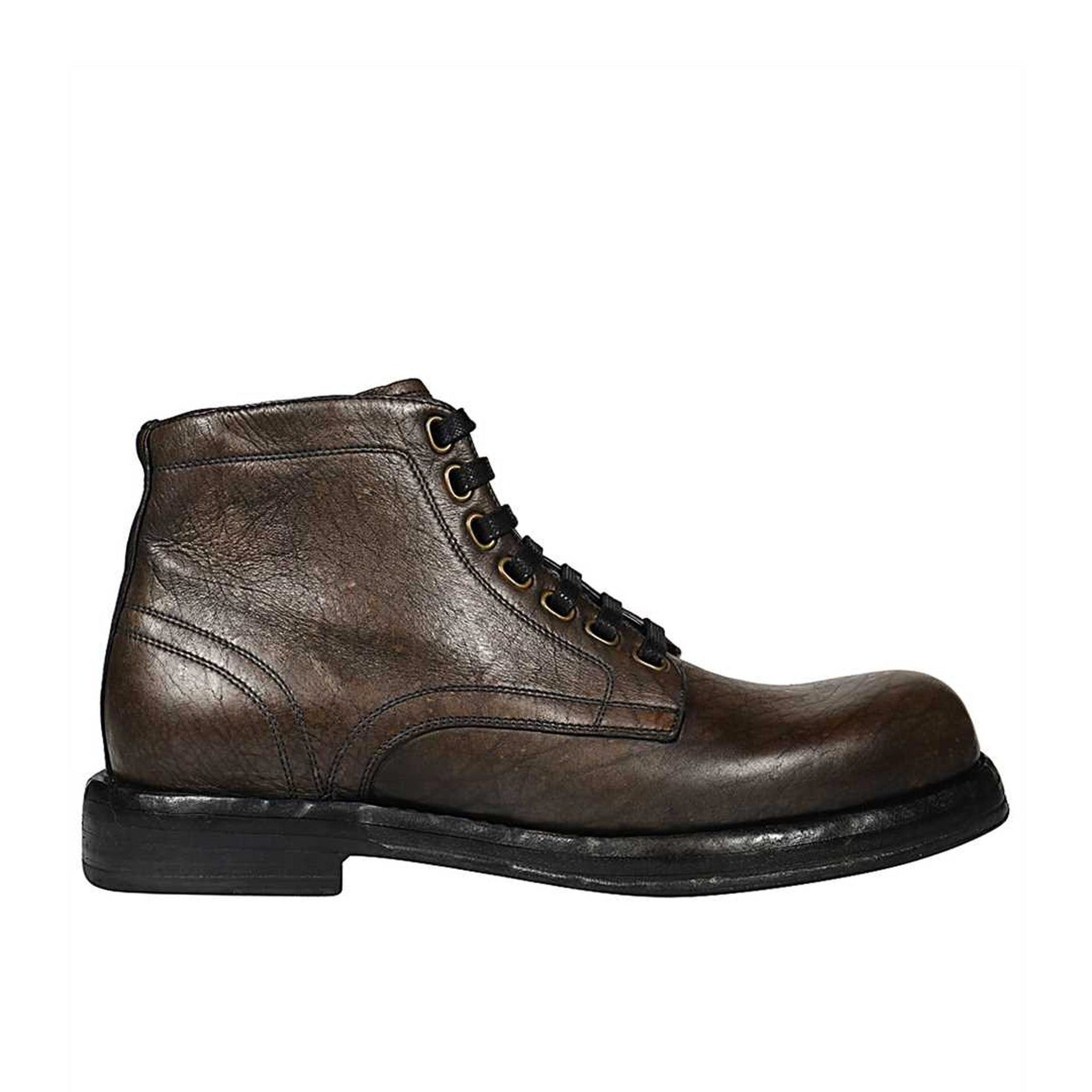 Dolce & Gabbana Leather Boots Men - 4