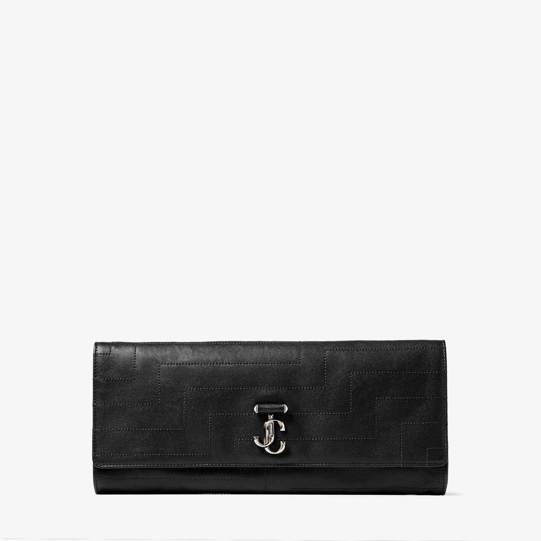 Avenue Soft Clutch
Black Avenue Overstitched Biker Leather Soft Clutch Bag - 1