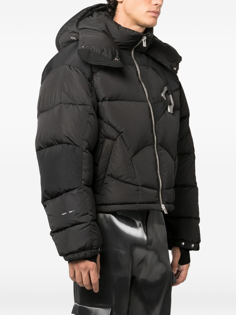 abstract padded zip-up jacket 3