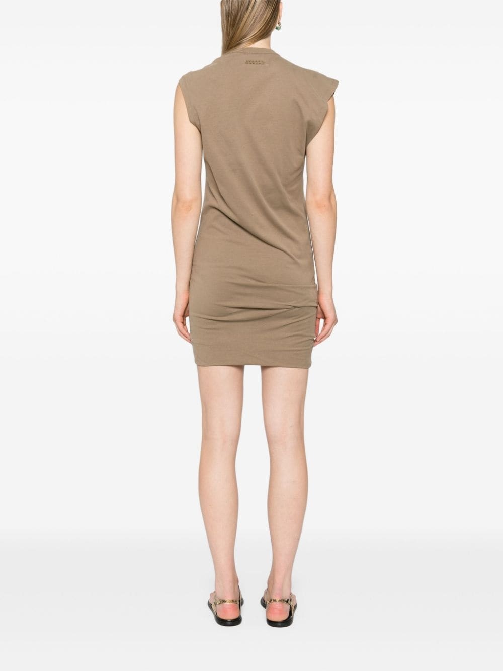 Leany asymmetric T-shirt dress - 4