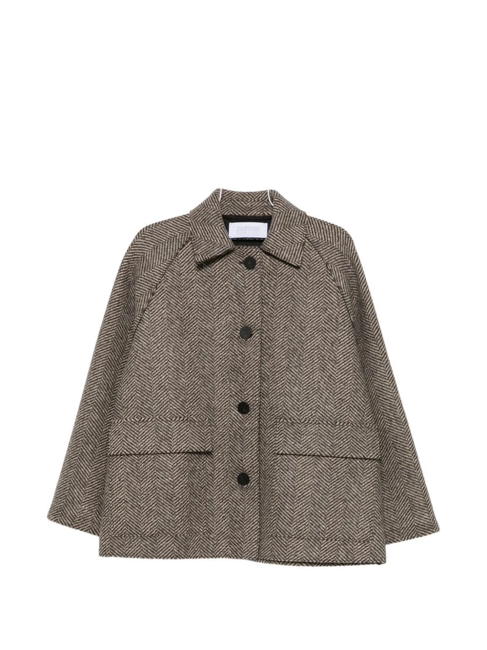 Wool and cashmere jacket - 1