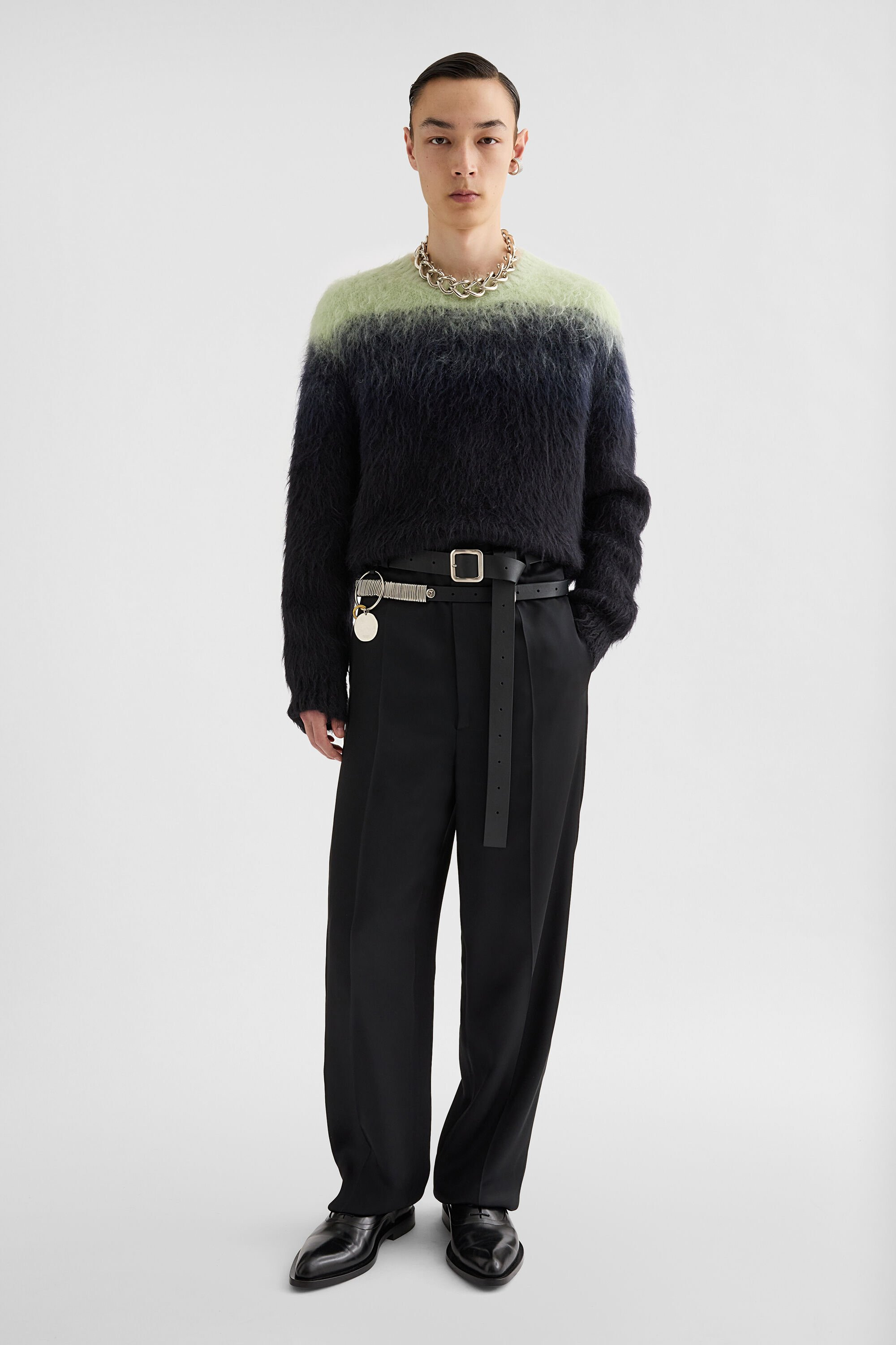 Fluid Viscose Trousers - 4