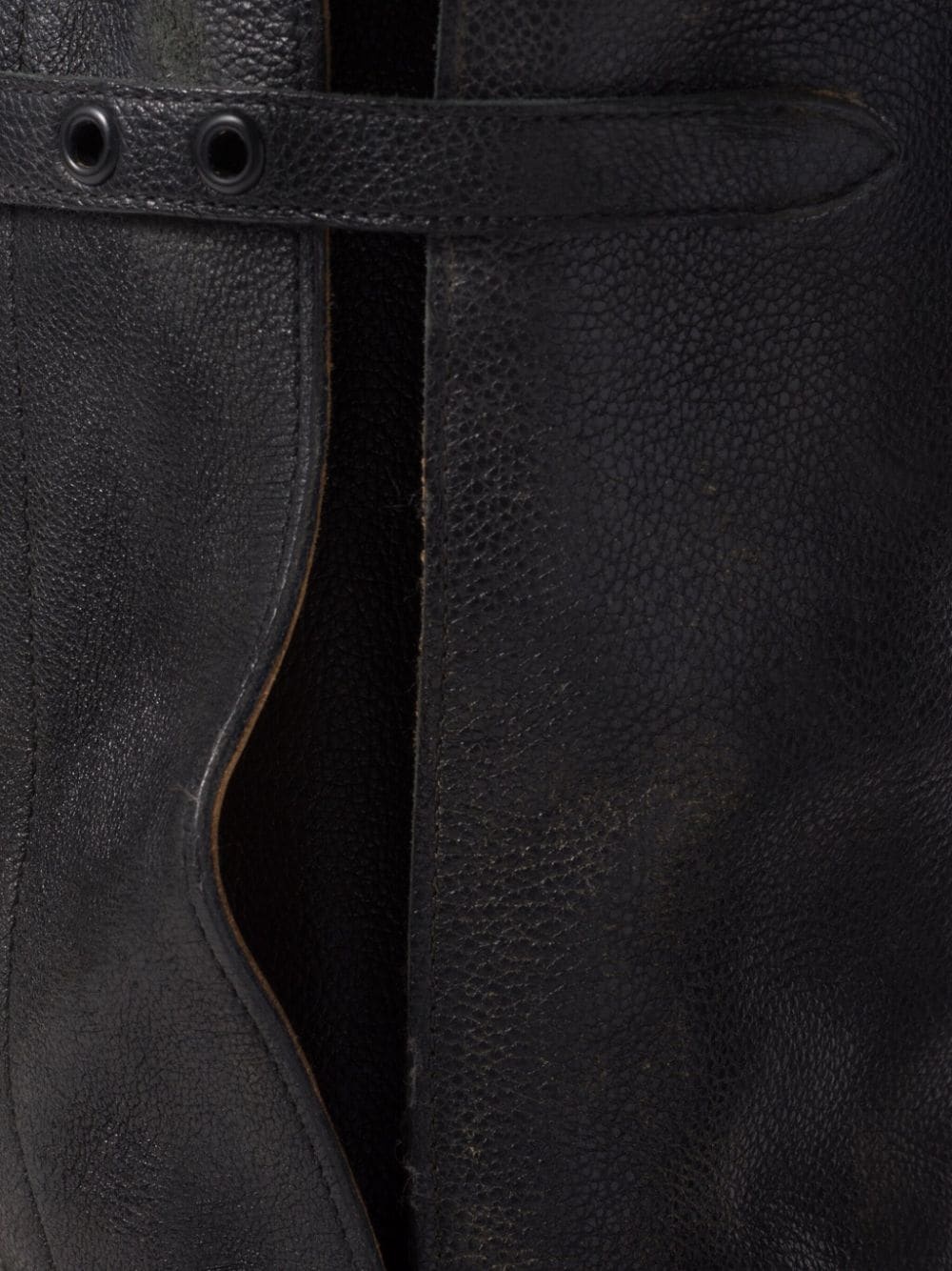 multi-buckle leather boots - 4