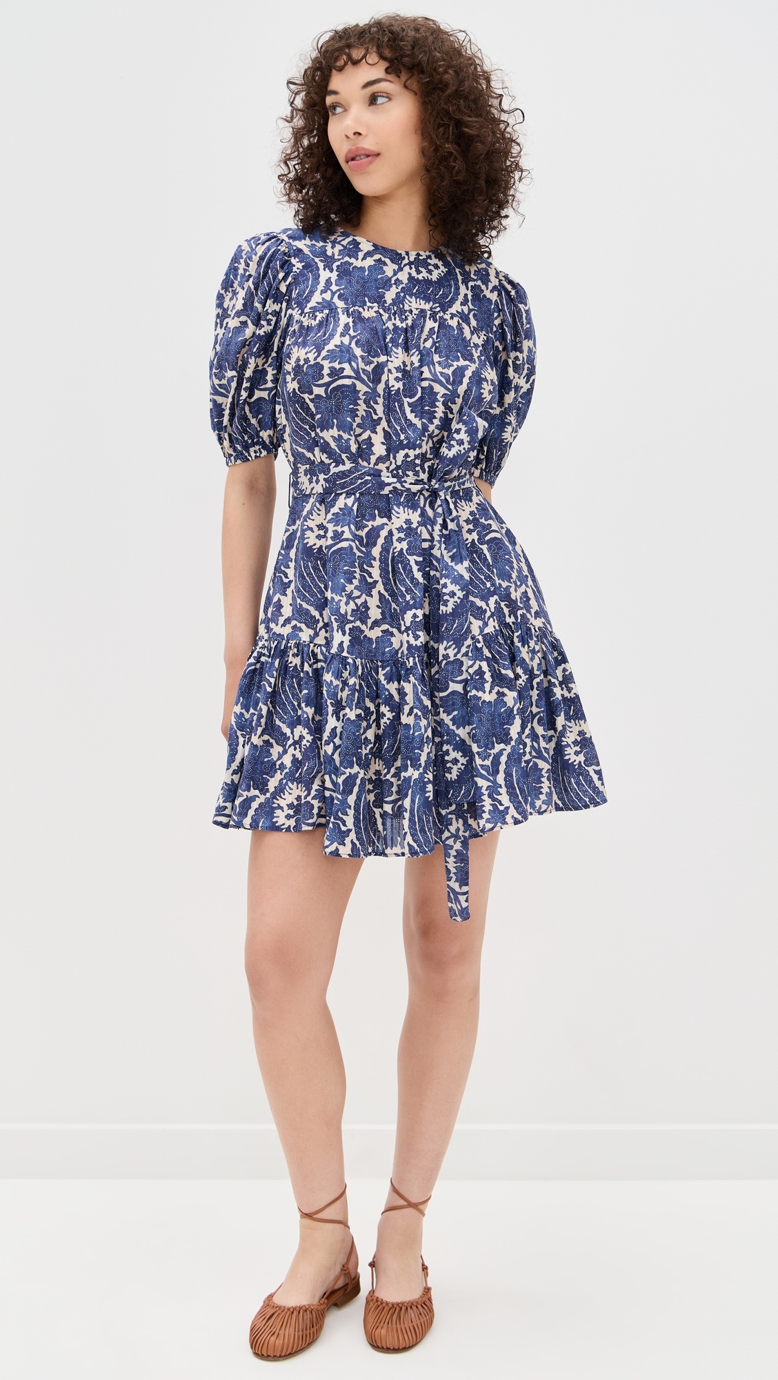 Rosalie Short Sleeve Mini Dress - 4