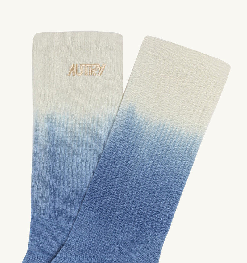AUTRY UNISEX TIE-DYE SOCKS WITH EMBROIDERED LOGO outlook
