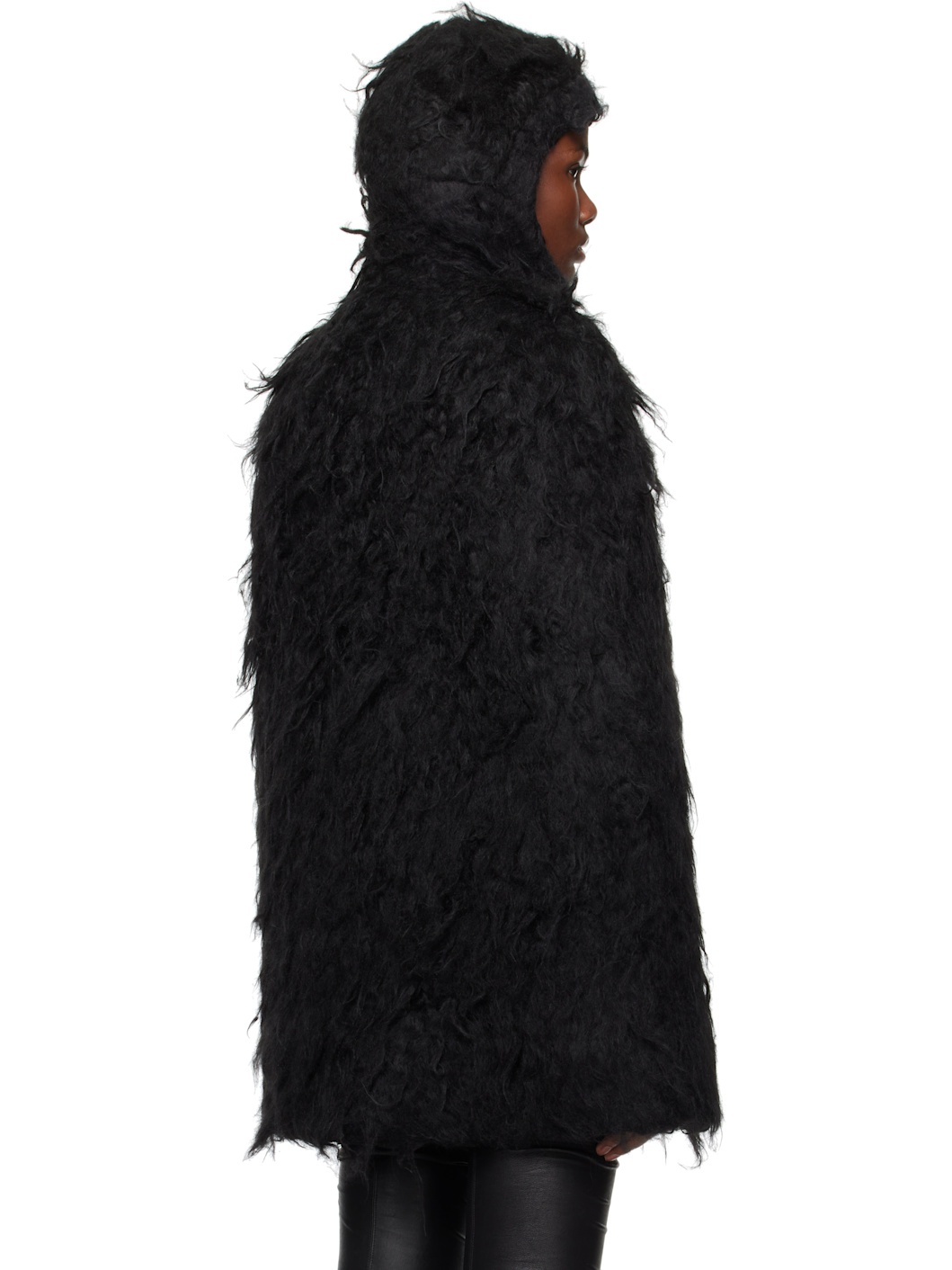Black Porterville Cape Jacket - 3