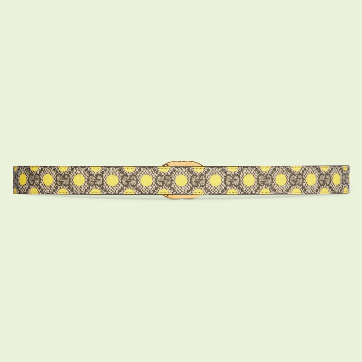 Polka-dot belt with Interlocking G - 4