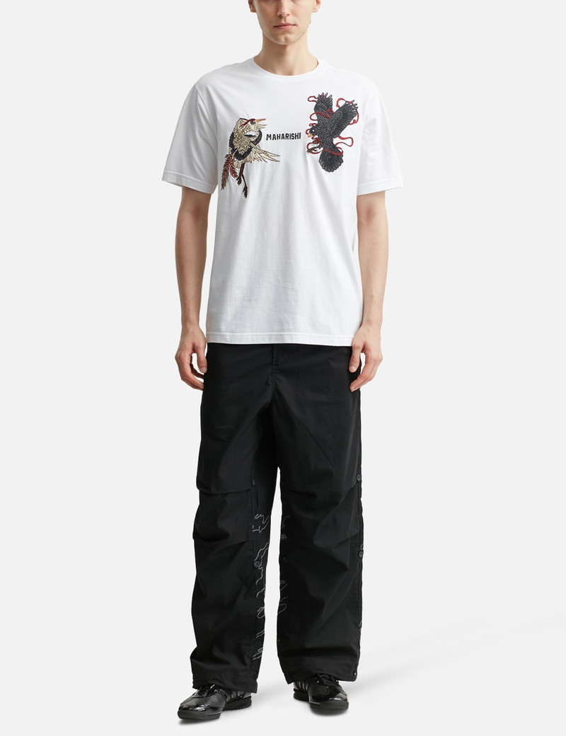 MAHARISHI BLACK CROW T-SHIRT outlook