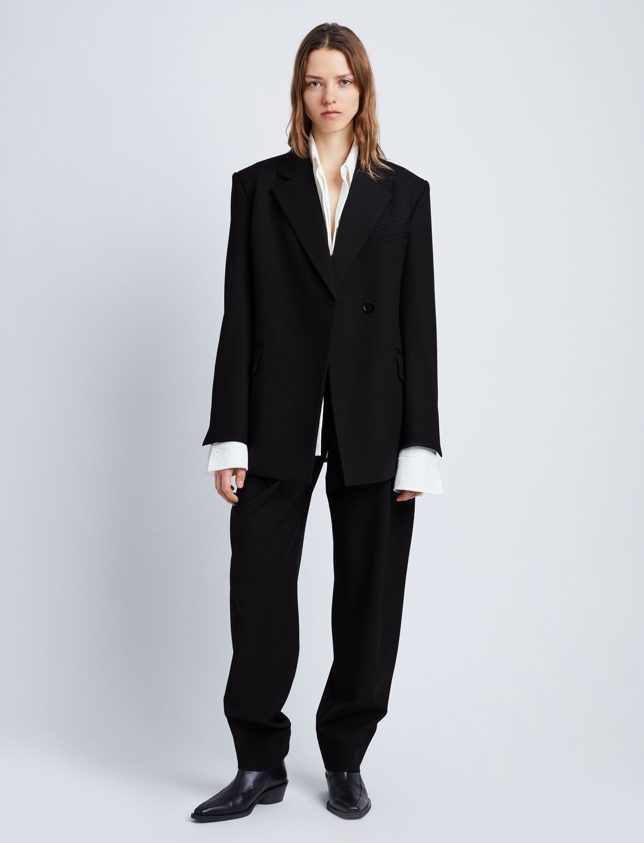 Wool Stretch Suiting Jacket - 3