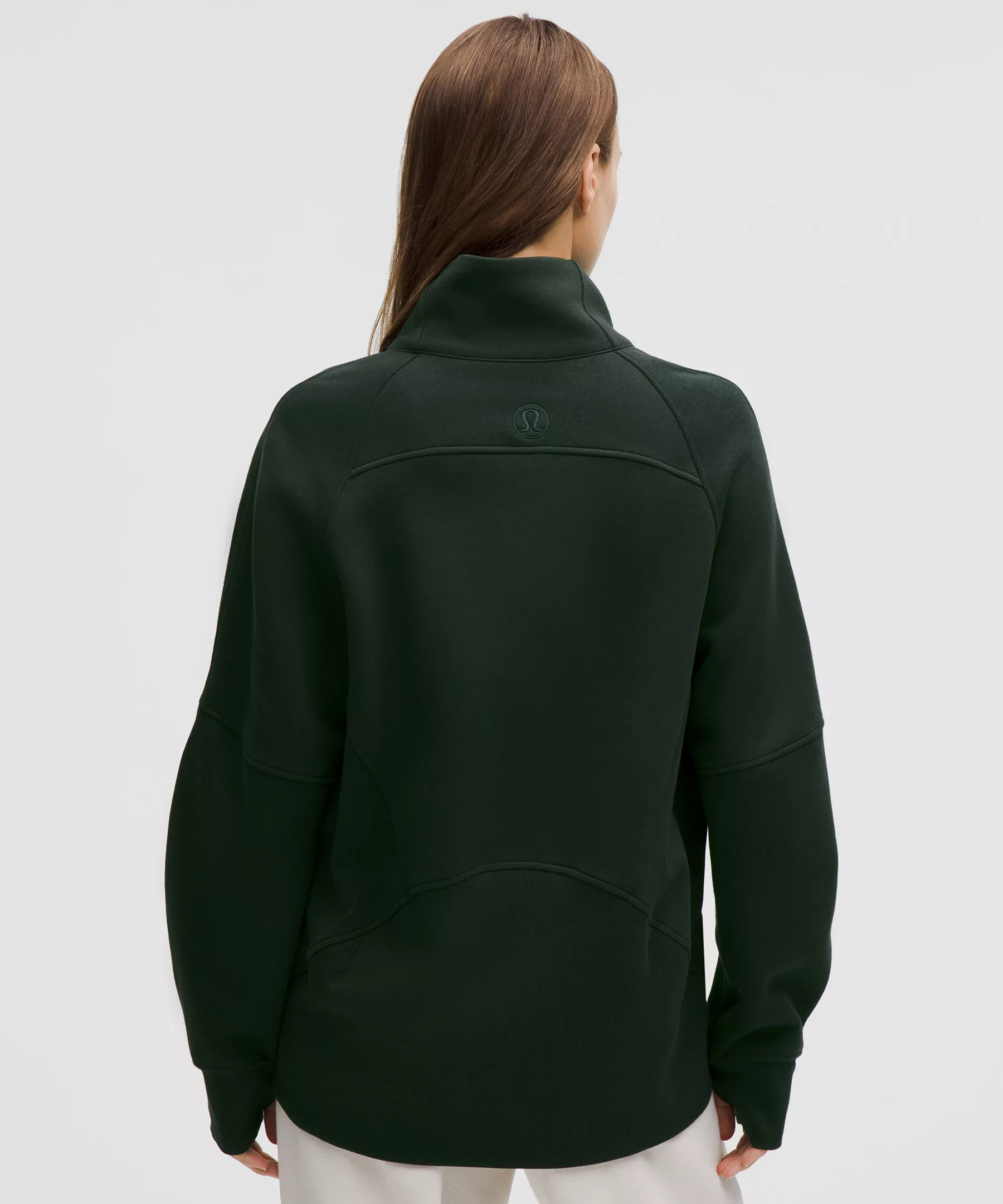 Scuba Oversized Funnel-Neck Full Zip - 3
