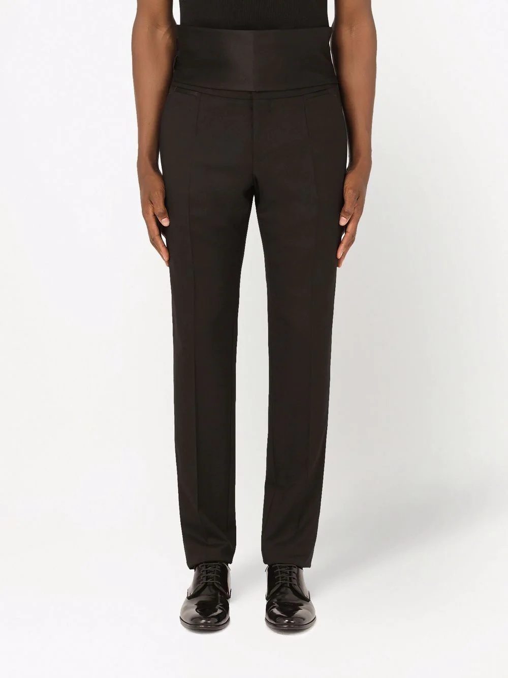 Stretch-wool Tuxedo pants - 3