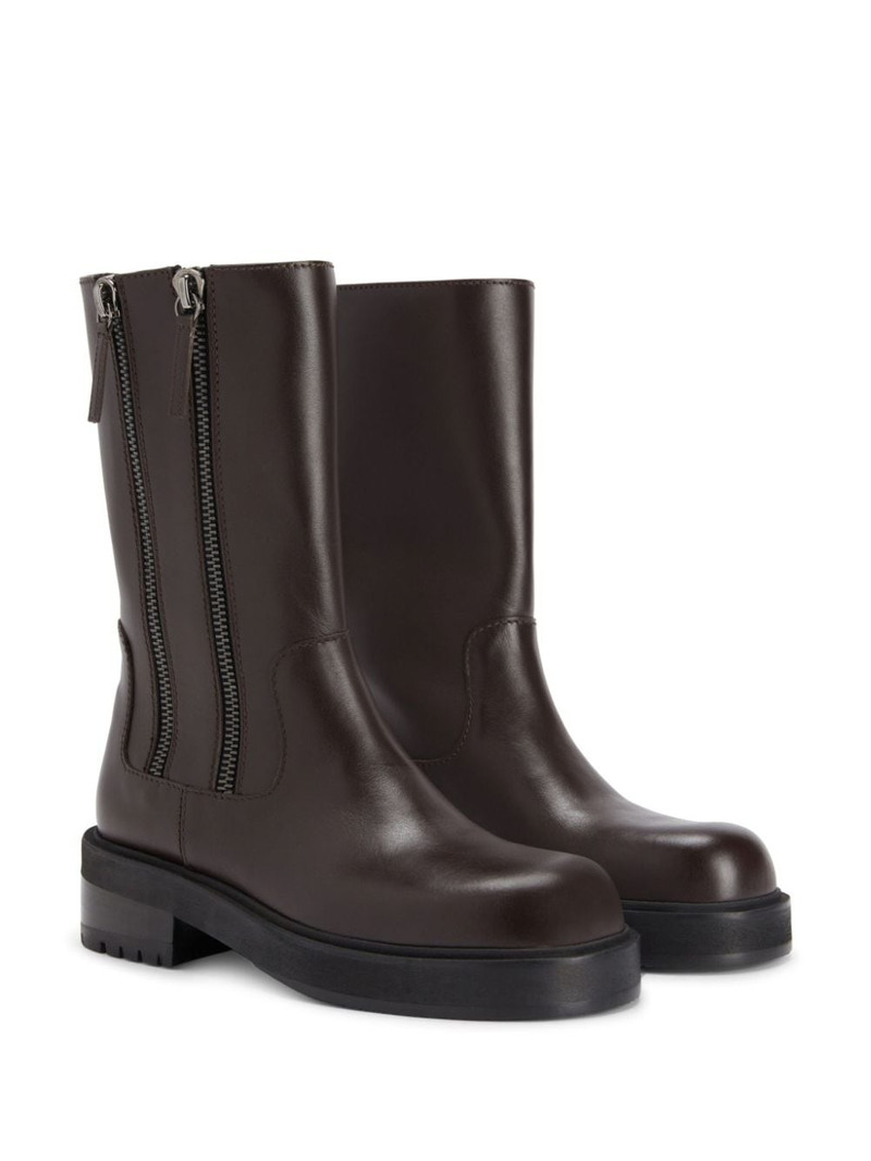 Giuseppe Zanotti Foustine leather ankle boots outlook