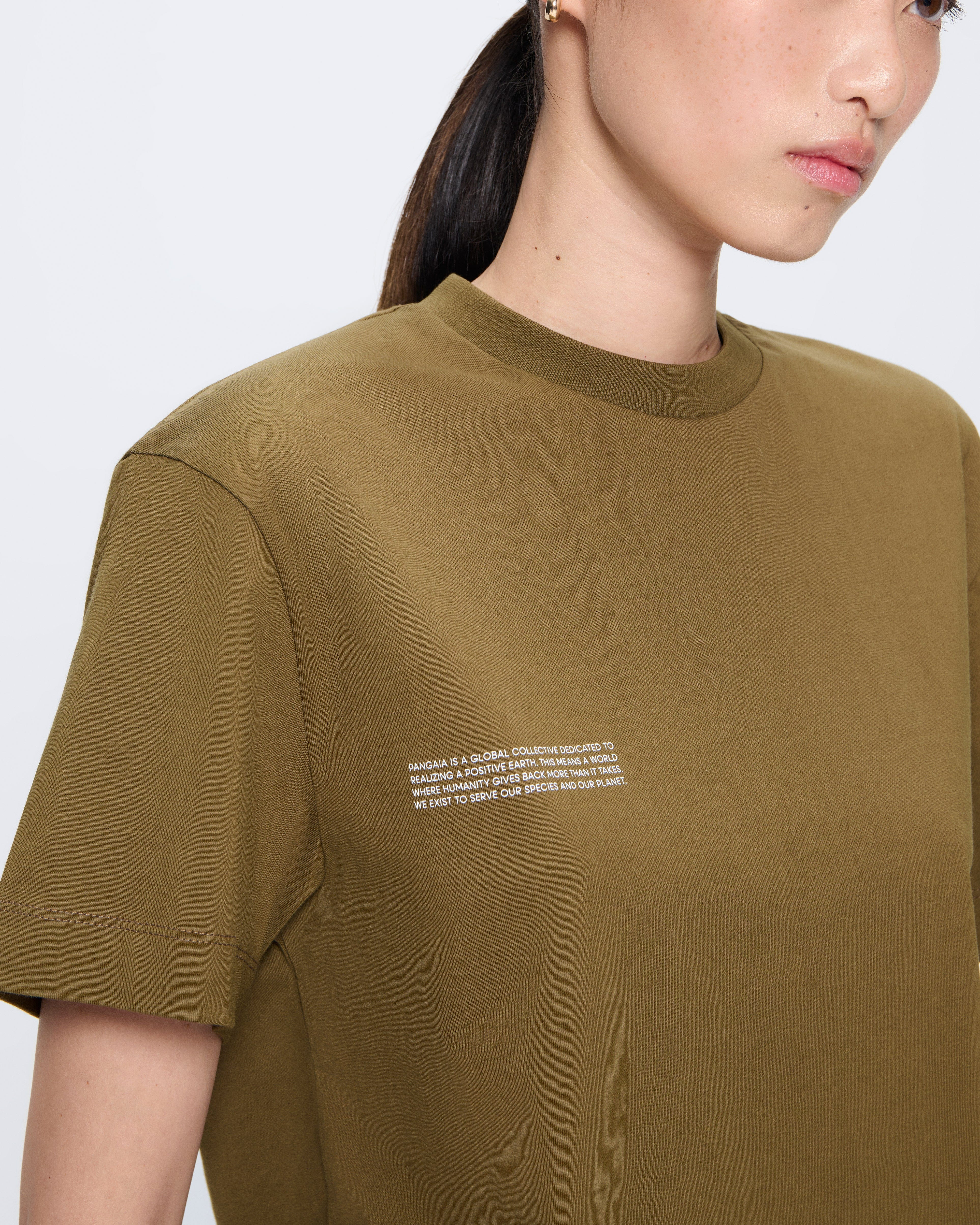 Womens 365 Midweight T-shirt - Soil Brown - 4
