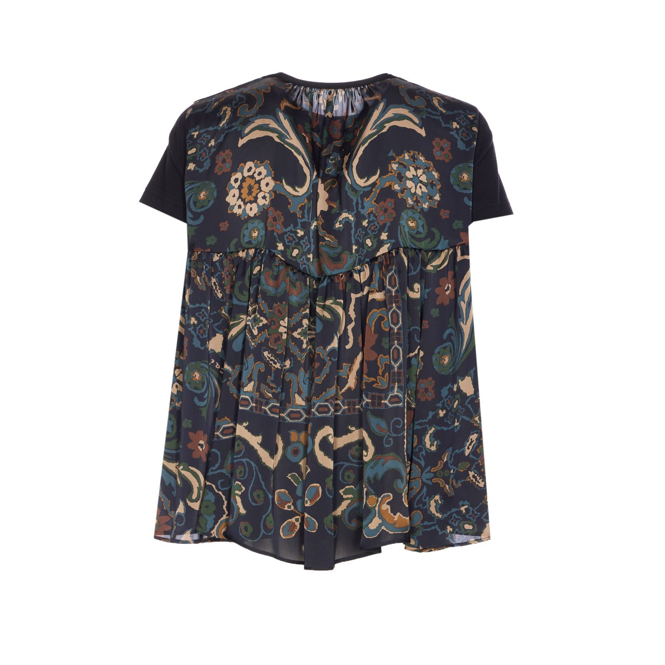 Sacai Women Floral Print T-Shirt - 2