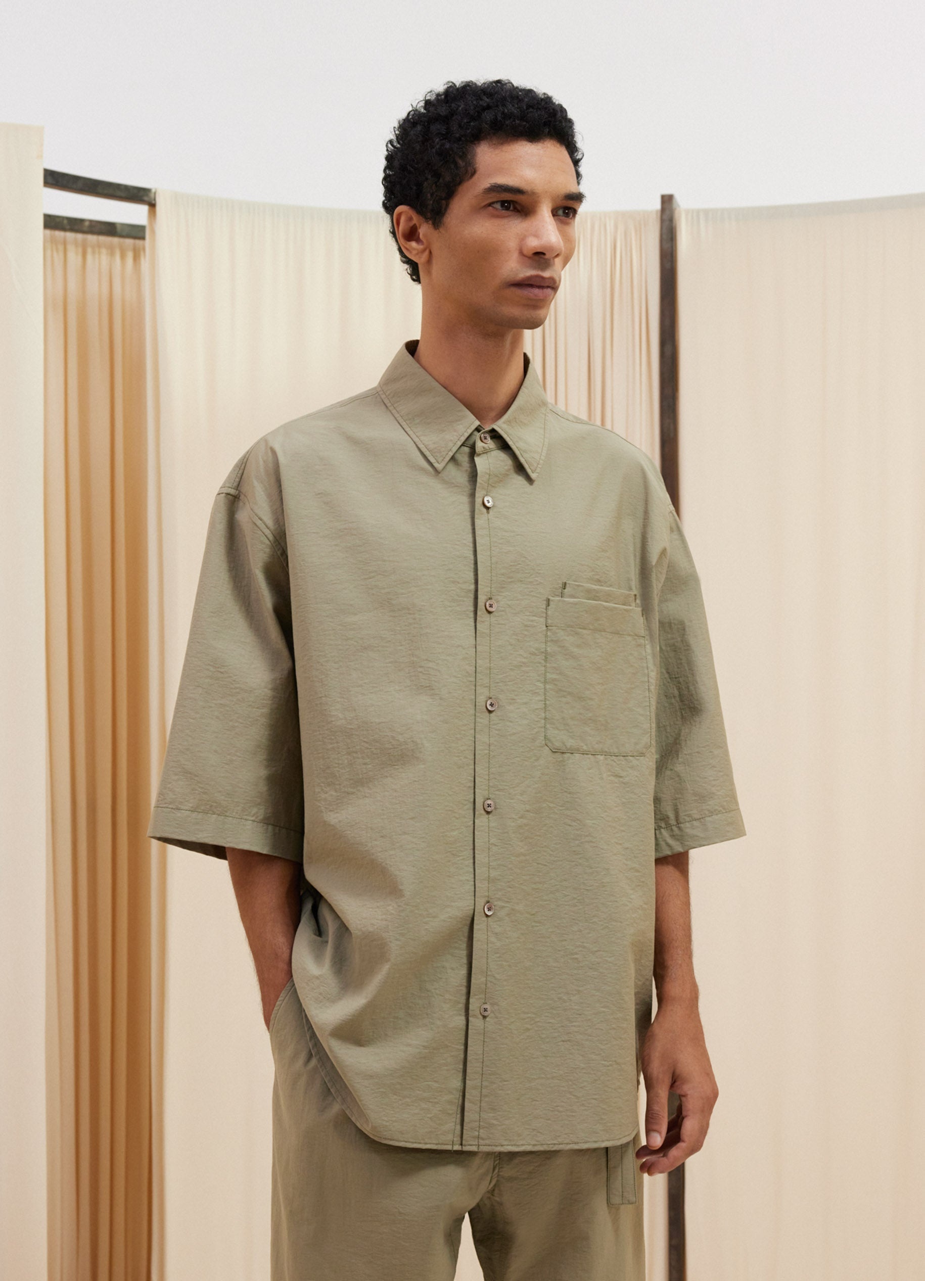 DOUBLE POCKET SHORT SLEEVE SHIRT - 2