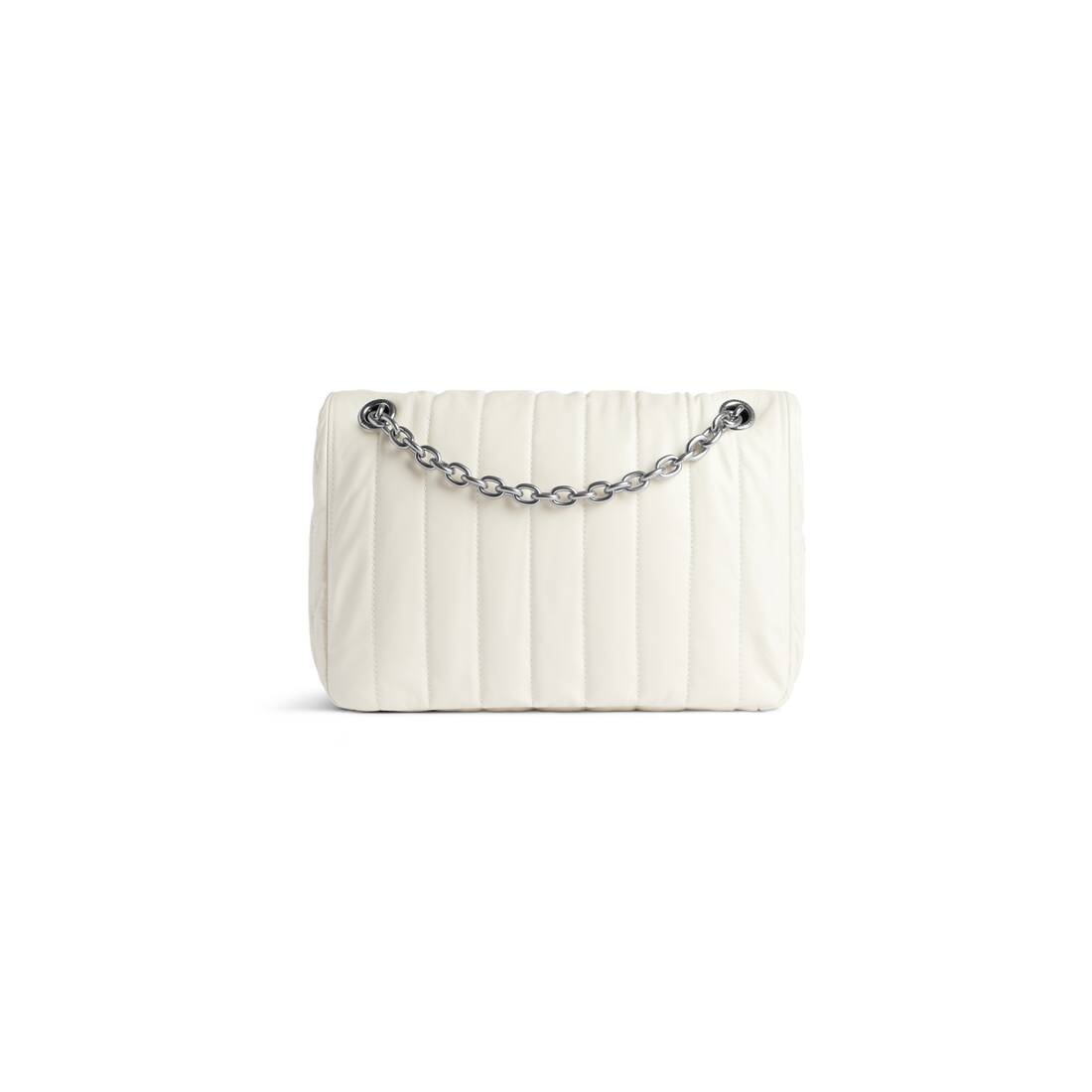 Women's Monaco Small Chain Bag Quilted  in White - 4