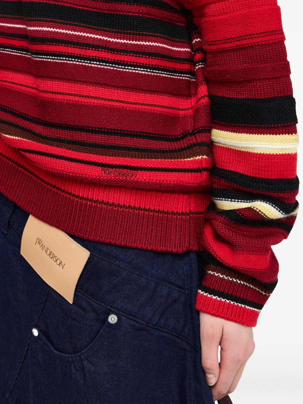 striped jumper - 4