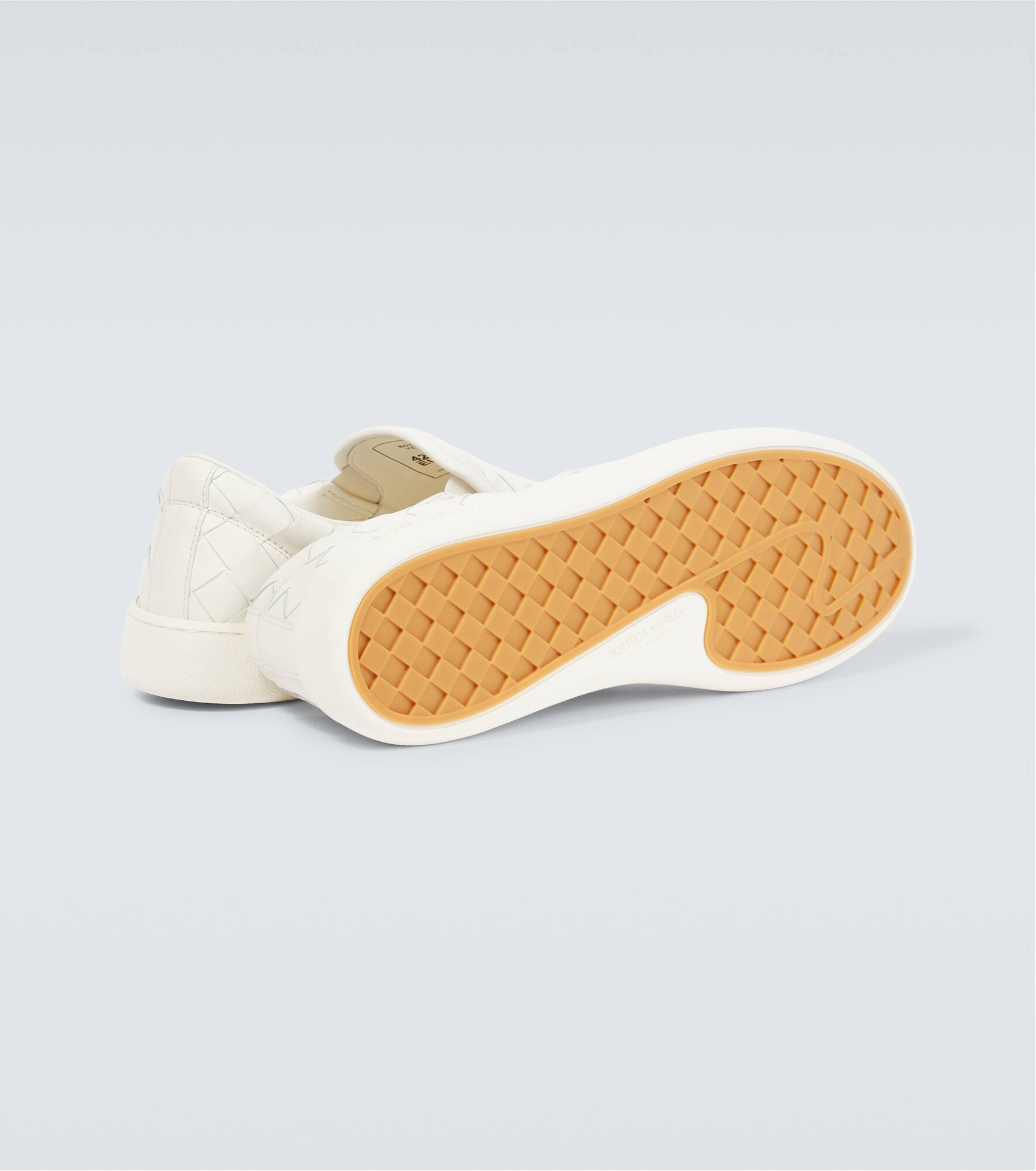 Sawyer leather slip-on sneakers - 7