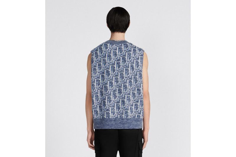 Dior Oblique Sleeveless Sweater 6