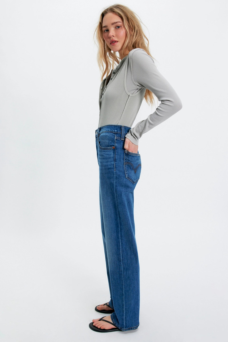 Levi's Ribcage Full Length Jeans 1