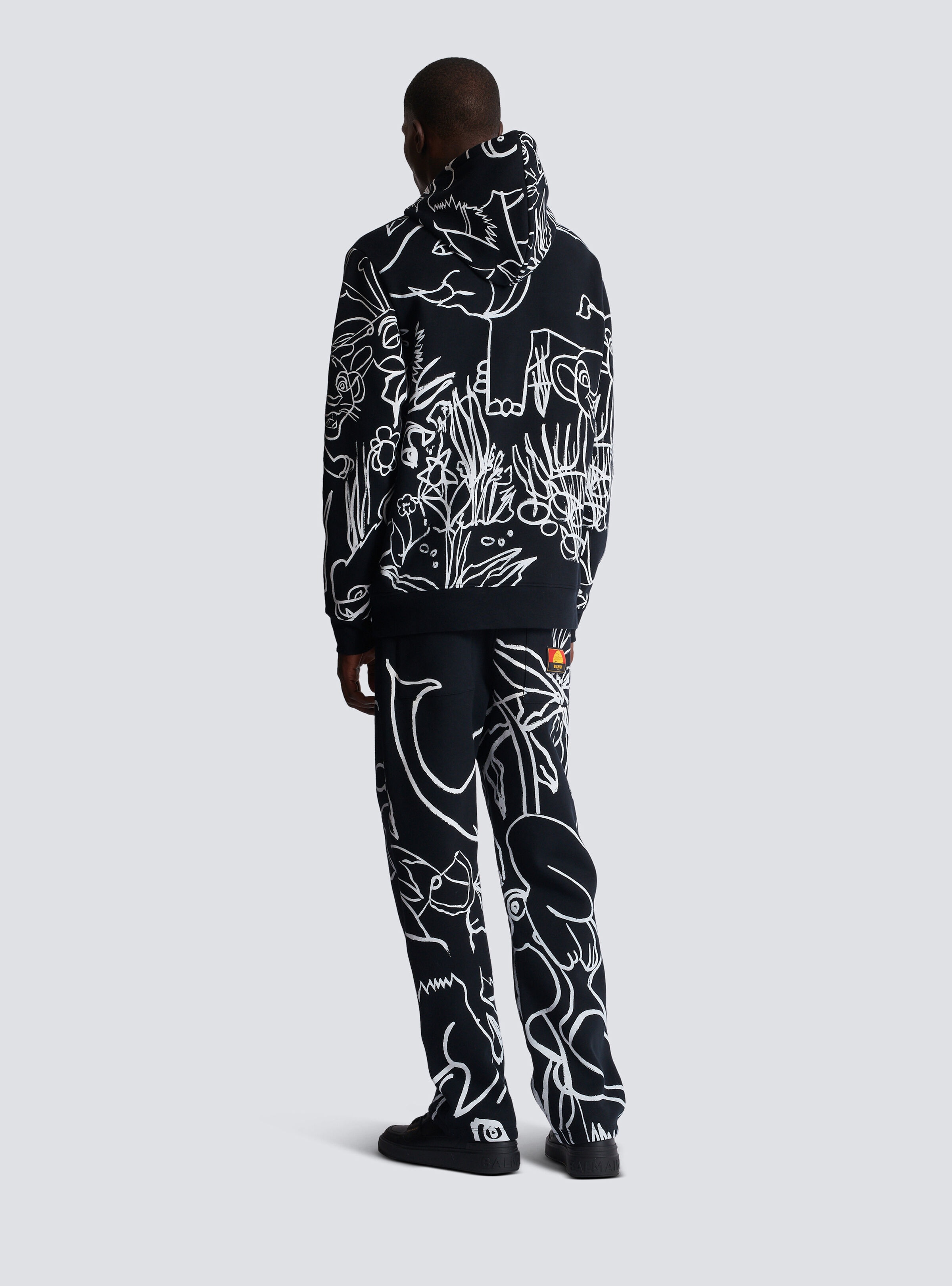 Disney x Balmain: The Lion King - Hoodie with Enfant Précoce print - 4