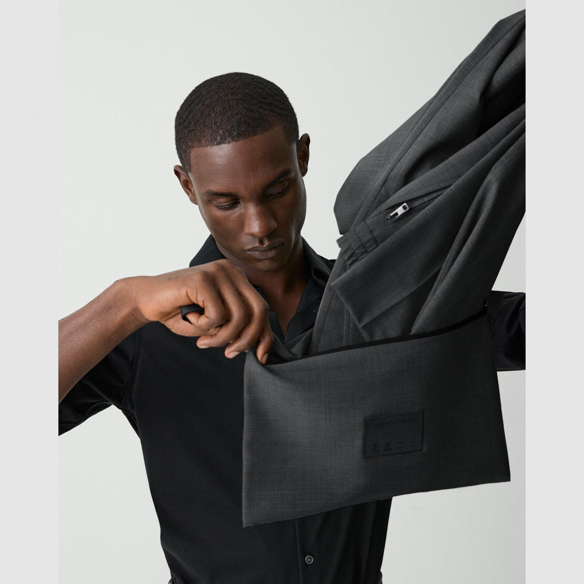 Curtis Drawstring Pant in Motion Wool - 7