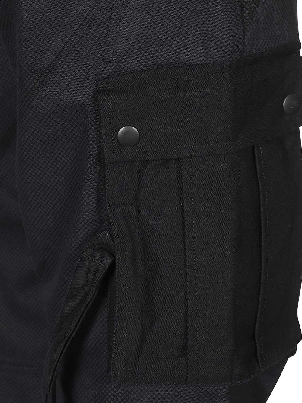 elasticated-waistband cargo trousers - 3
