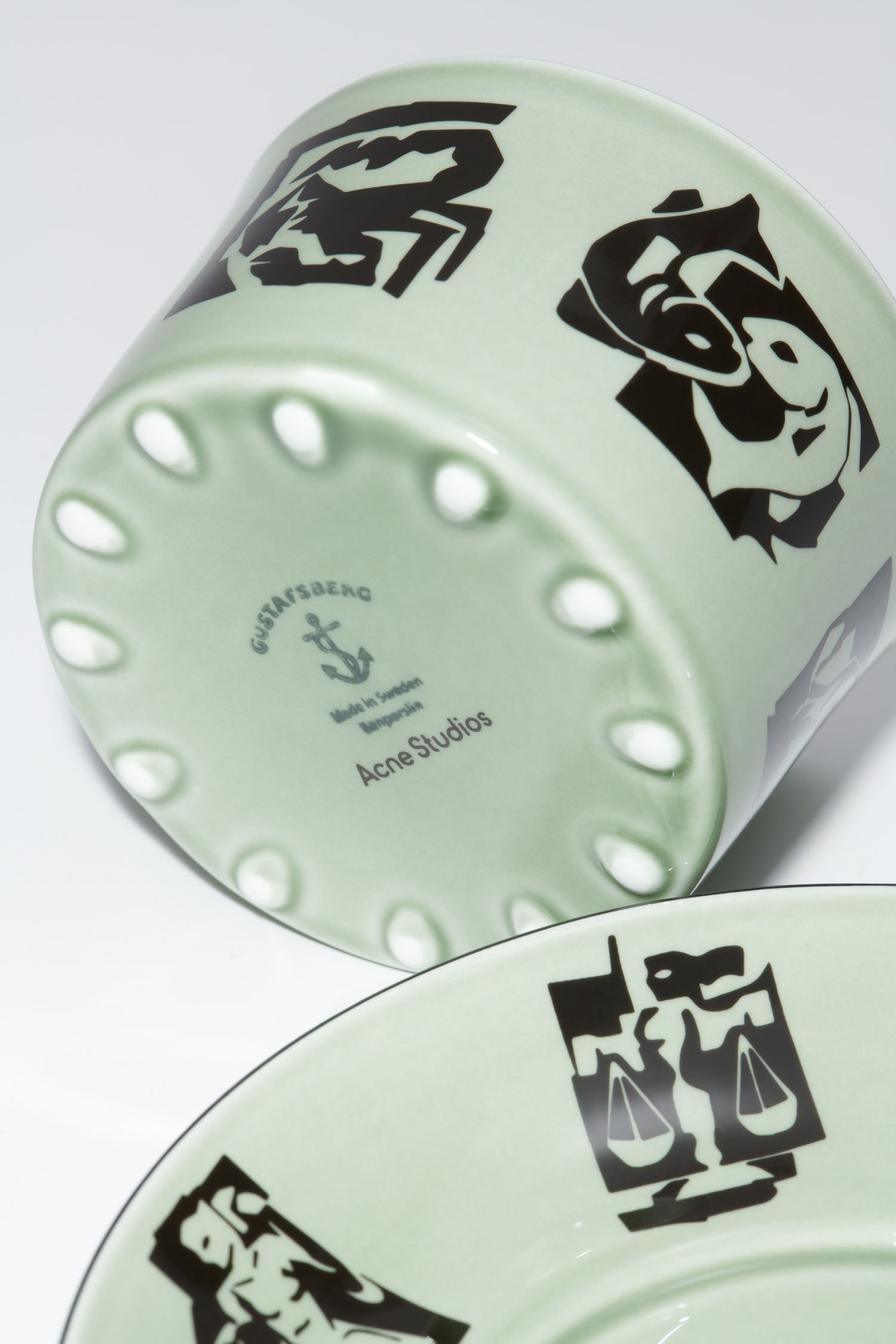 Horoscope Tea Cup Set - Green - 5