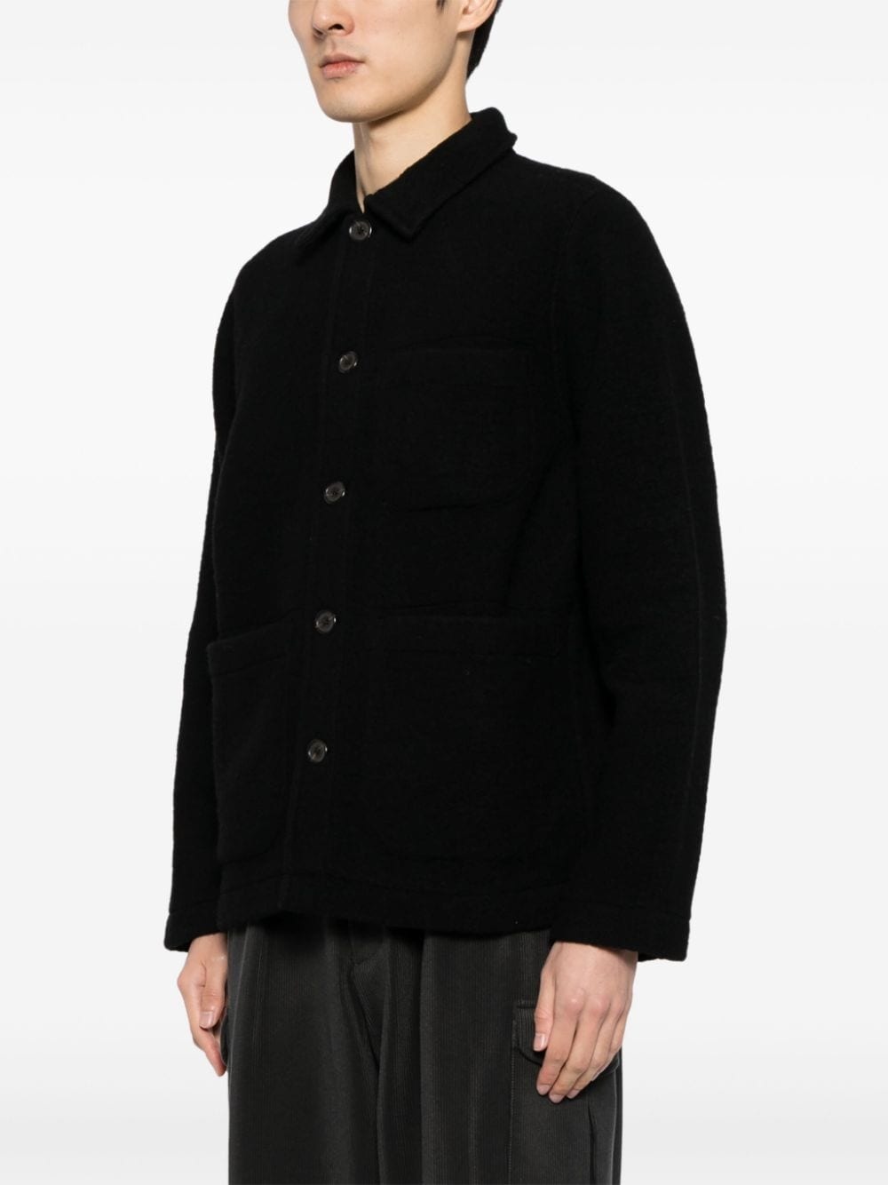 fleece field jacket - 3