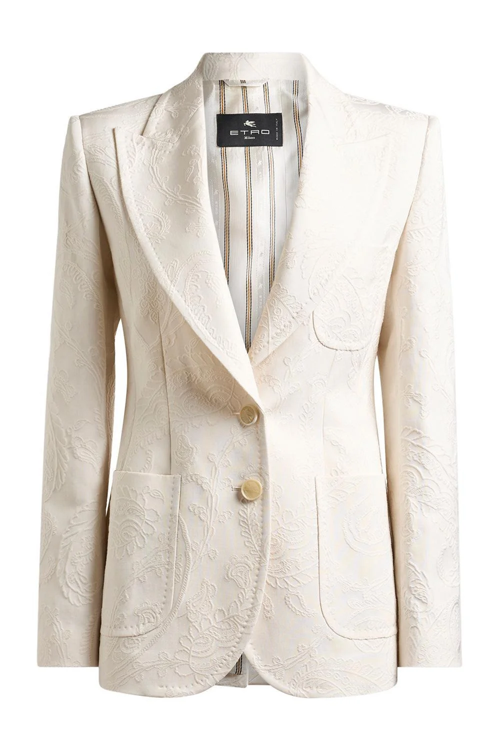 Fitted Peak Lapel Jacket - 1