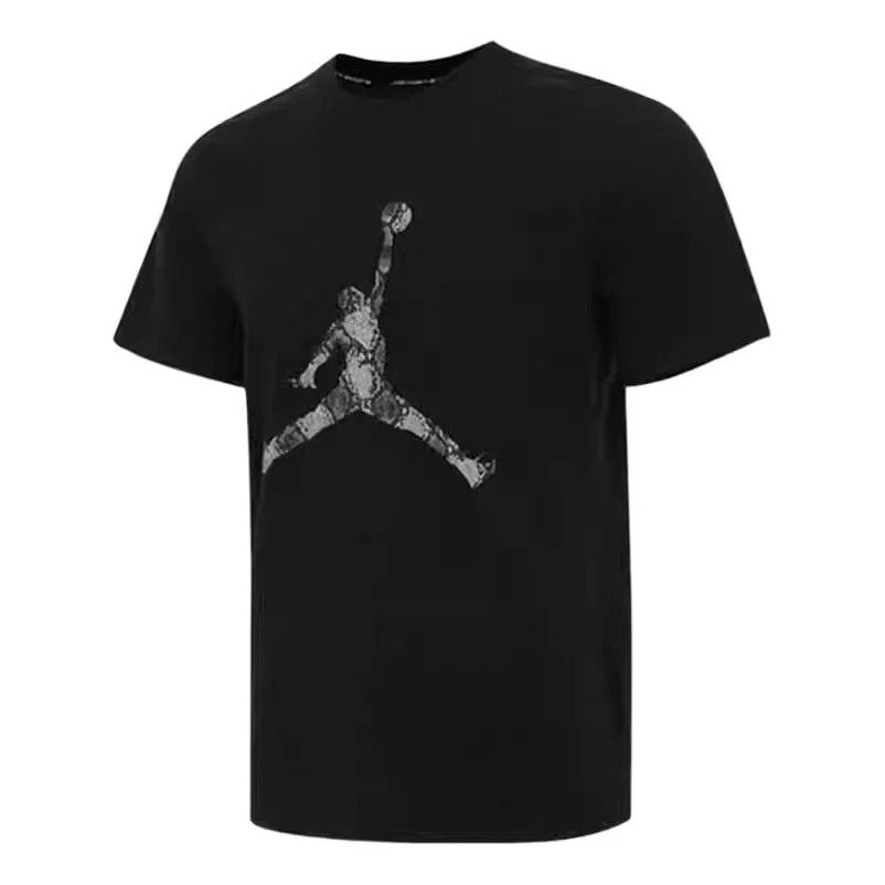 Air Jordan Crew Neck T-Shirt 'Black' HJ2863-011 - 1