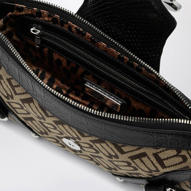 Balenciaga Essex Small Bag Ebony/Beige/Black Women - 3