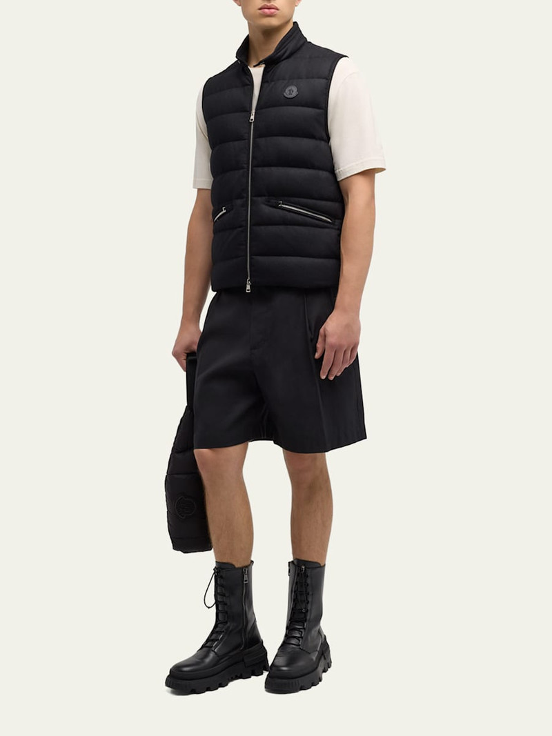 Moncler Men's Gallienne Cashmere-Blend Down Vest outlook