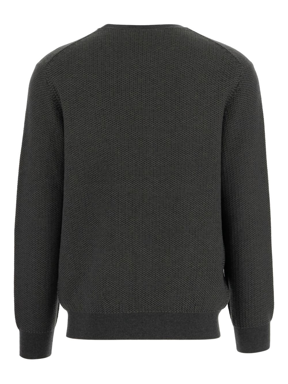 ribbed crew-neck sweater - 2