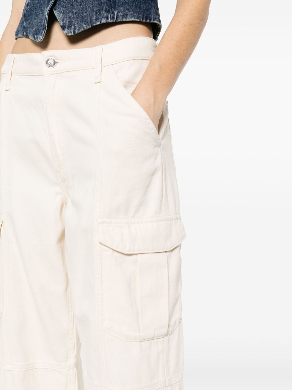 Cailyn straight-leg cargo jeans - 5